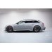 Накладки сплиттеры на пороги на Audi RS6 C8